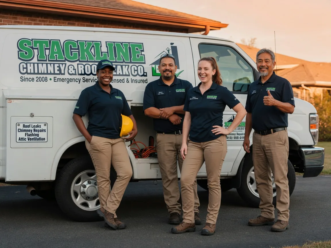 Chimney flashing repair company in Rhineland, MO